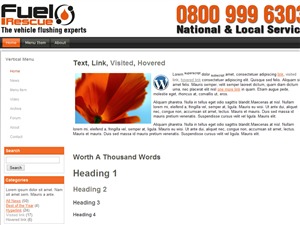 01a theme WordPress