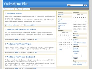 codescheme_blue theme WordPress by Codescheme