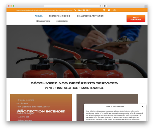 Orion tools WordPress plugin - actionincendie.com
