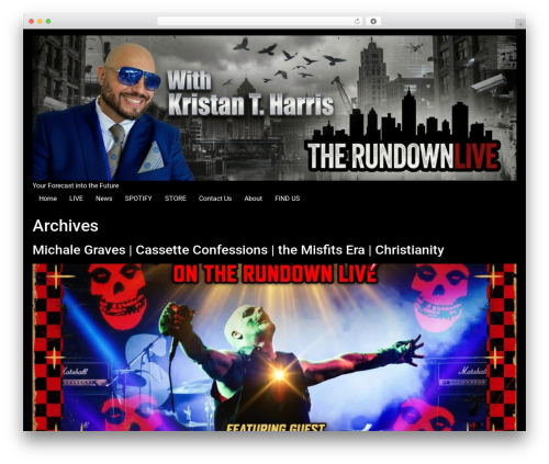 Hello Elementor WP theme - therundownlive.com