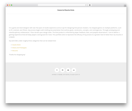 HyperX theme WordPress - yoitsmoe.co