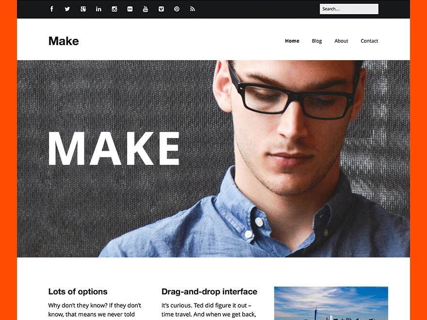 Make-Blogs WordPress blog theme Make-Blogs WordPress blog theme