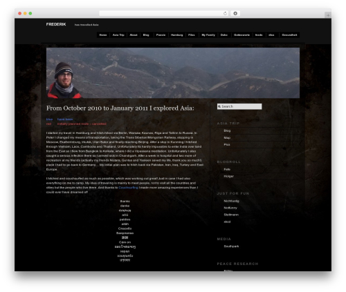 Modularity Lite theme WordPress - frederik.postelt.org