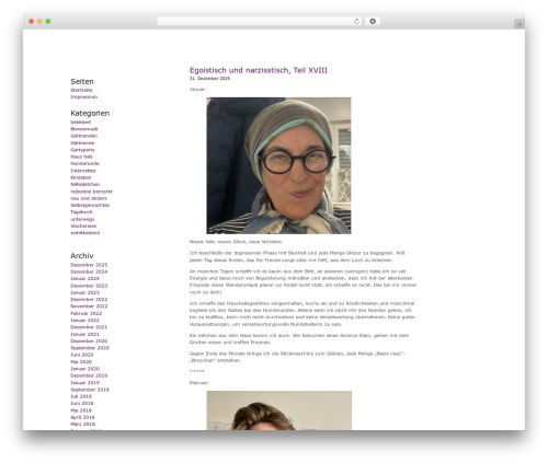 Simpla WordPress theme - frau-mutti.de