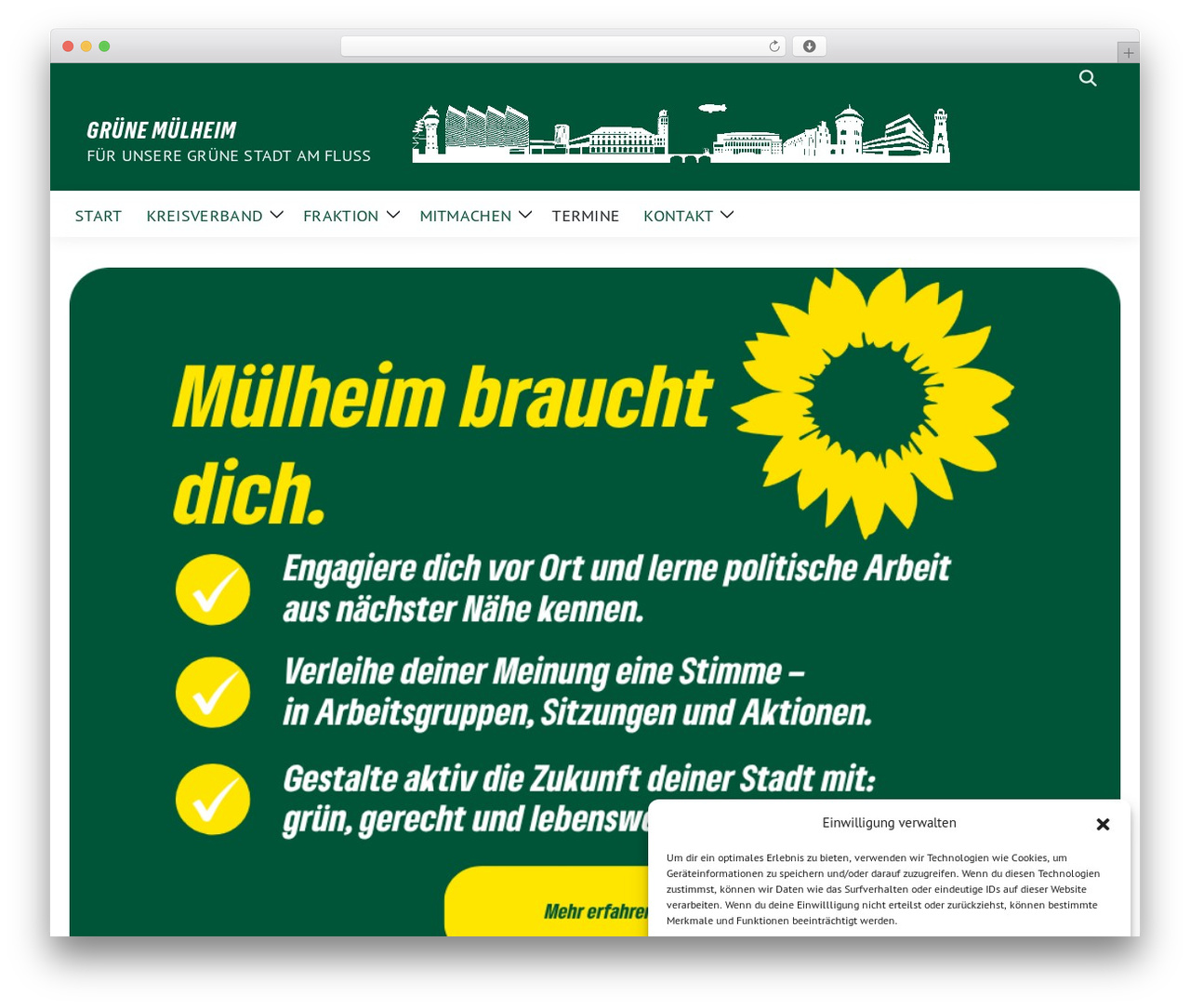 sunflower WordPress theme - gruene-mh.de sunflower WordPress theme - gruene-mh.de