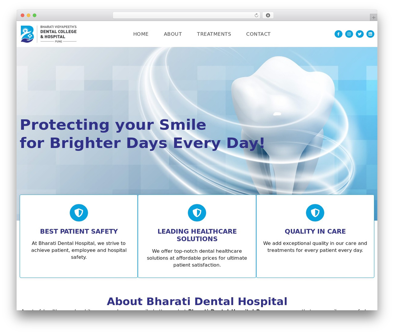 Theme WordPress Hello Elementor - bharatidentalhospital.com