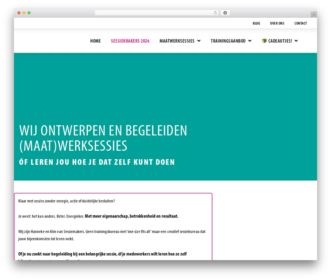 Theme WordPress Hello Elementor - sessiemakers.nl