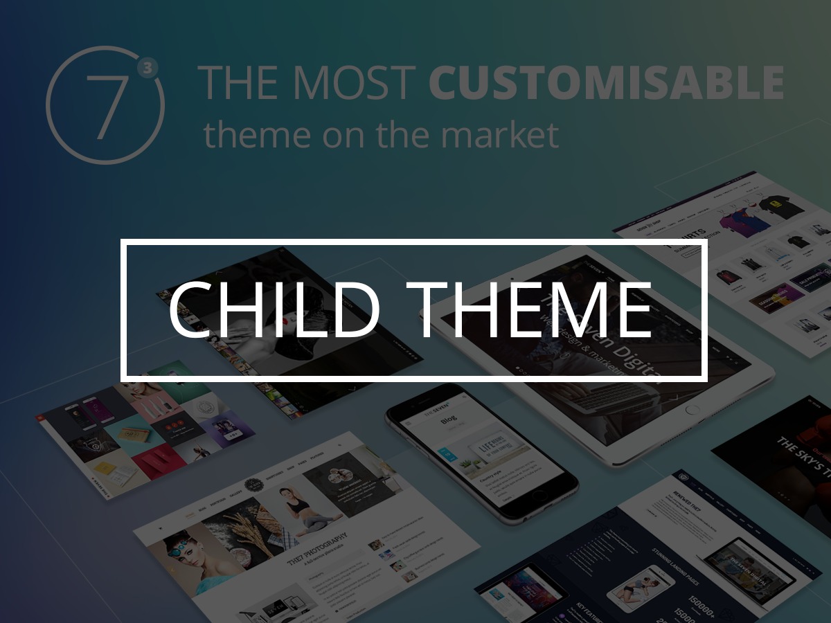Theme WordPress The7 Child