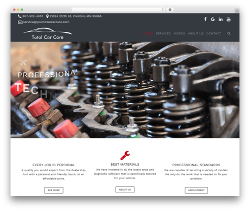 Hardypress WordPress plugin - yourtotalcarcare.com