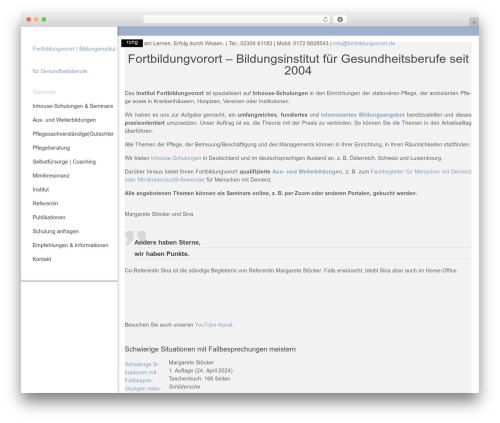 Autoptimize free WordPress plugin - fortbildungvorort.de