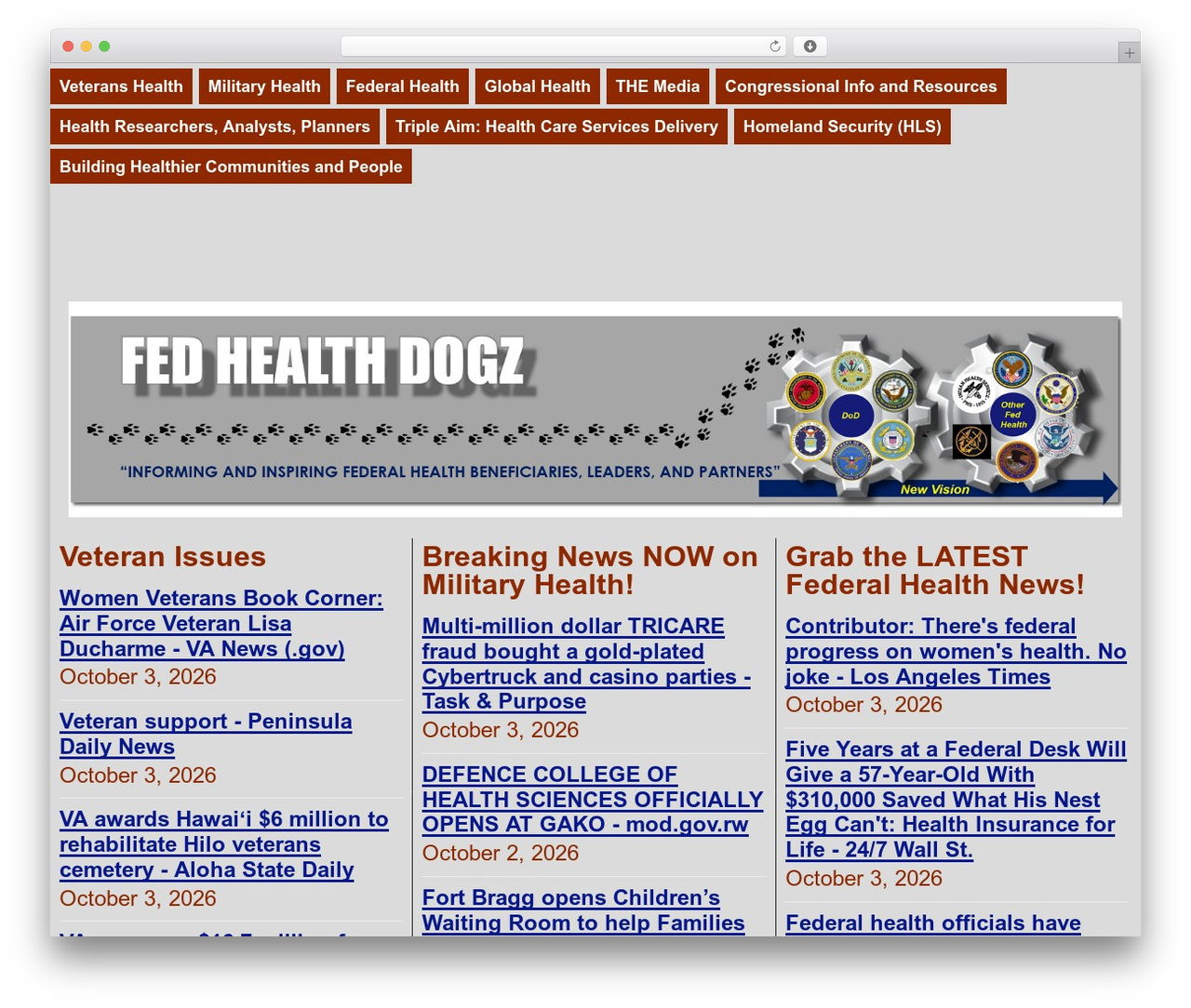 WordPress theme WP-Drudge v2 - fedhealthdogz.com WordPress theme WP-Drudge v2 - fedhealthdogz.com