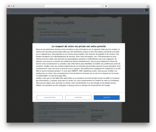 WP theme DaVinci-Code - ikramsidali.unblog.fr