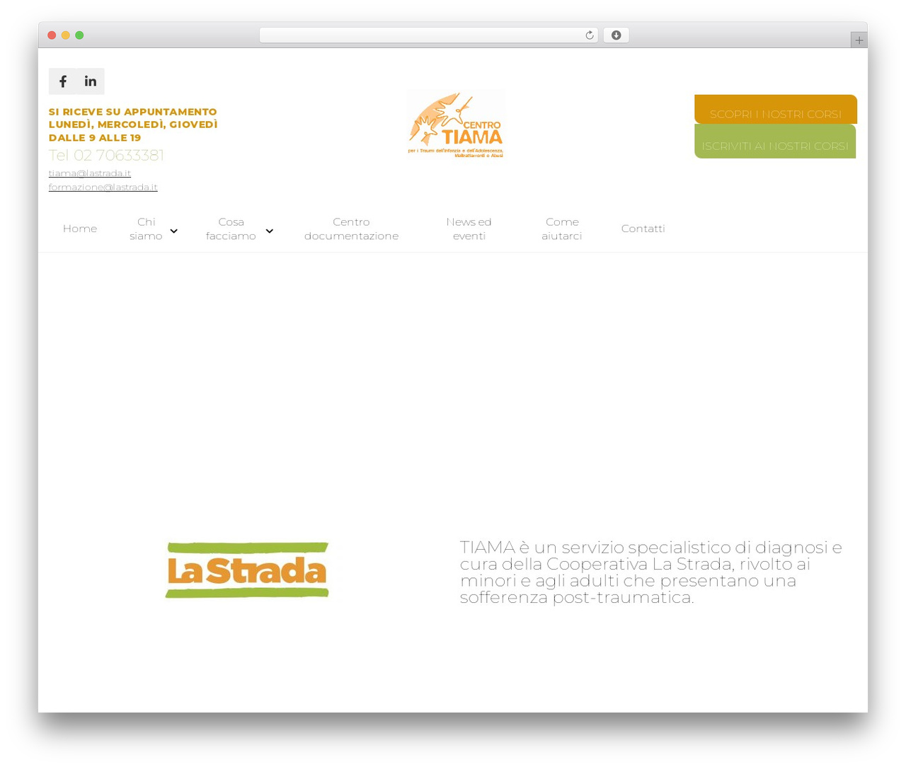 Alone WordPress theme - centrotiama.it Alone WordPress theme - centrotiama.it