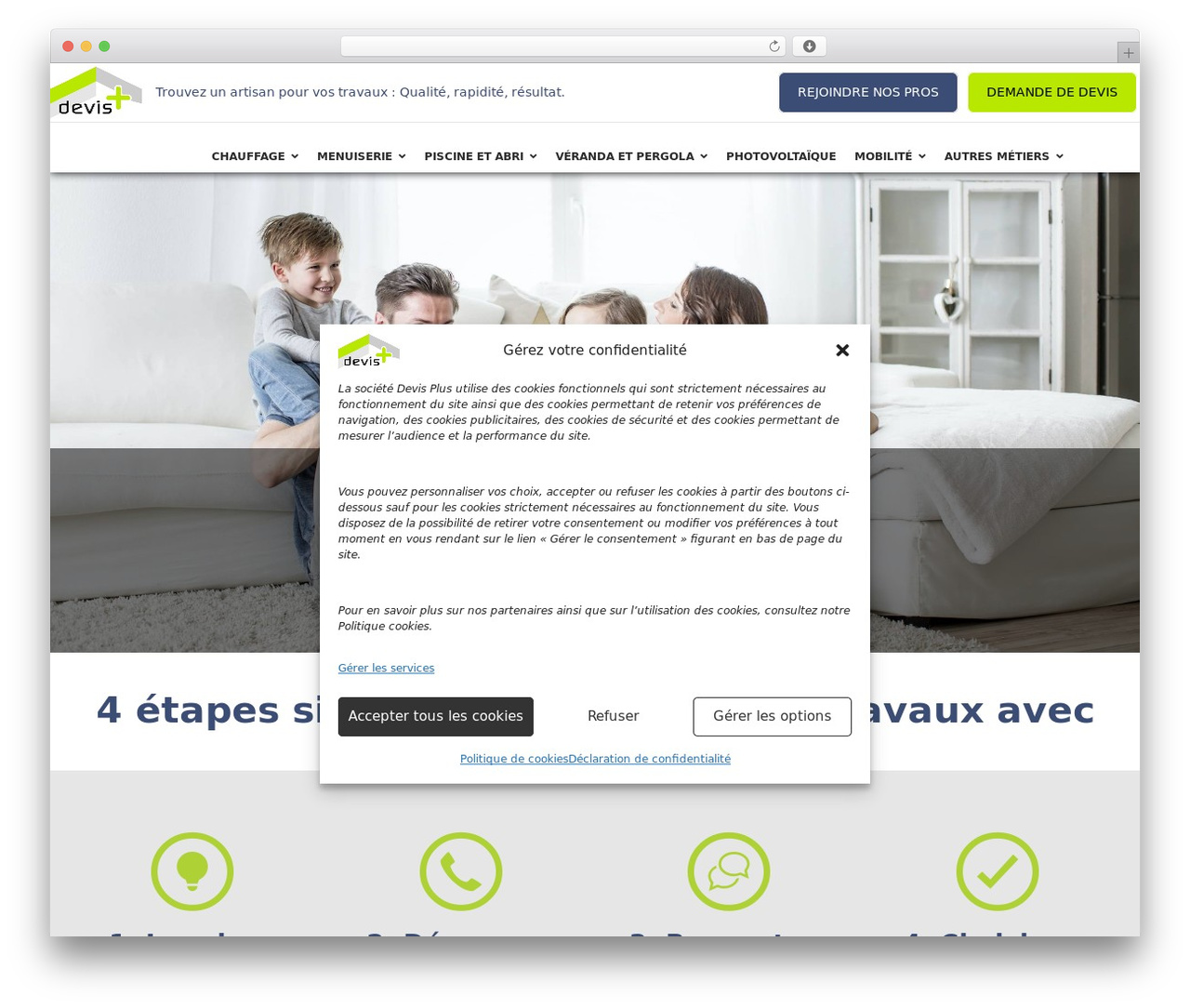 Devis Plus top WordPress theme - devis-plus.com Devis Plus top WordPress theme - devis-plus.com