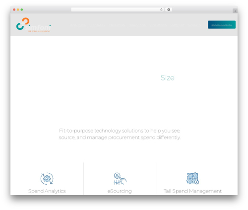 Essentials WordPress website theme - simfoni.com