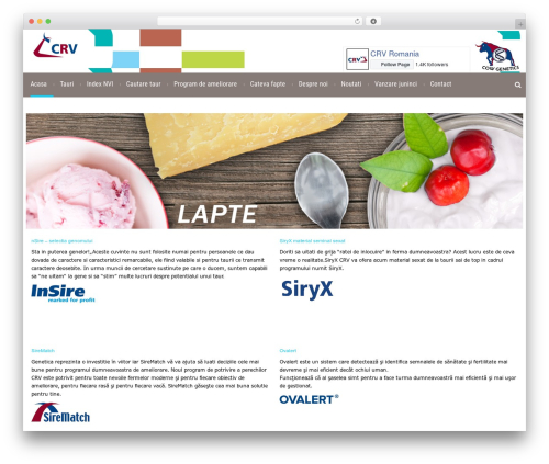 EWA WordPress theme - hgenetics.ro
