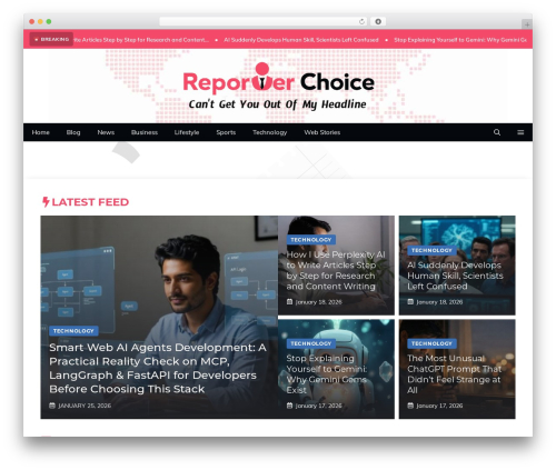 Web Stories (web-stories) free WordPress plugin - reporterchoice.com