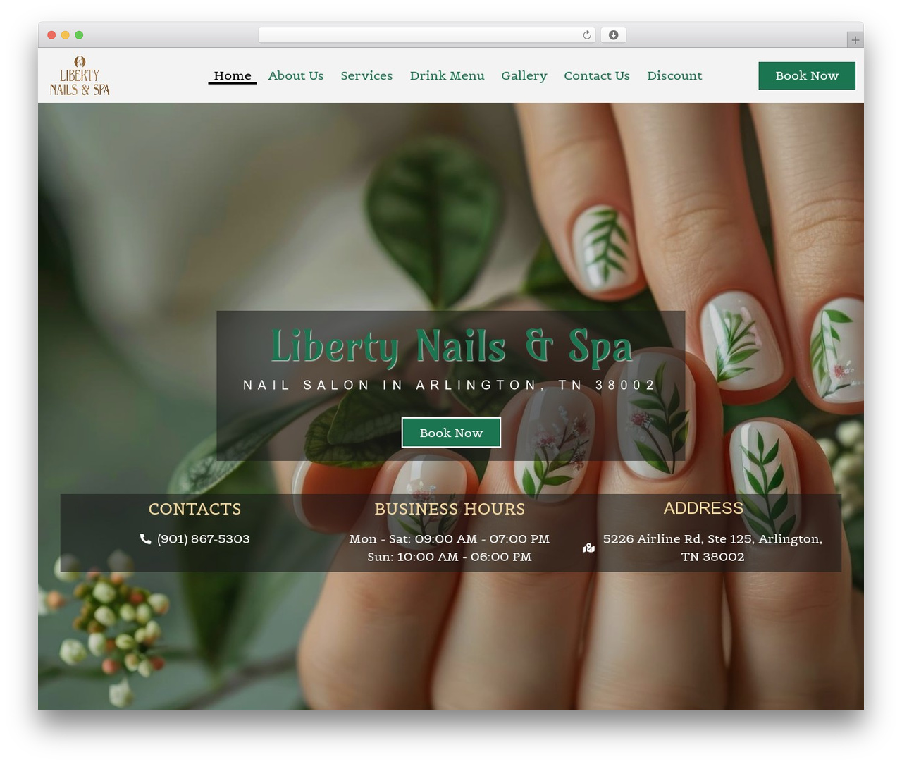 Hello Elementor Child theme WordPress - libertynailsspa.com