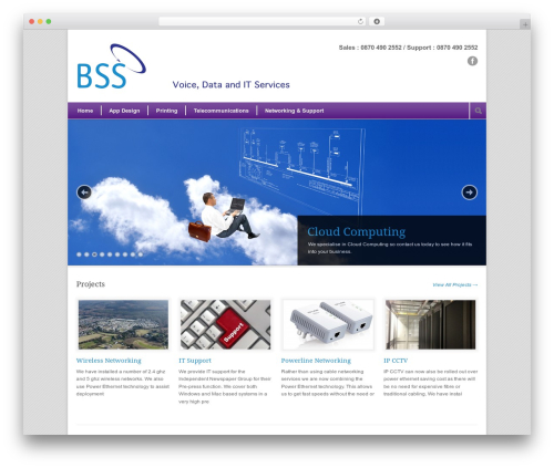 Modernize theme WordPress - bssltd.co