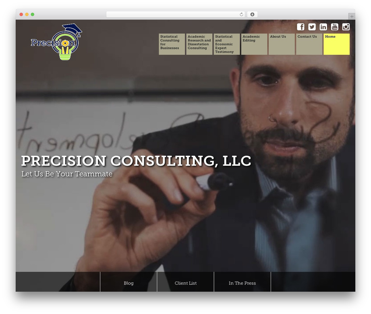 Precision*/ theme WordPress - precisionconsultingcompany.com