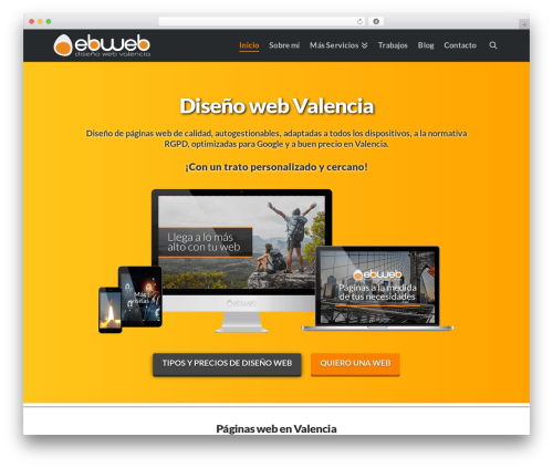 Theme WordPress ebweb - ebweb.es