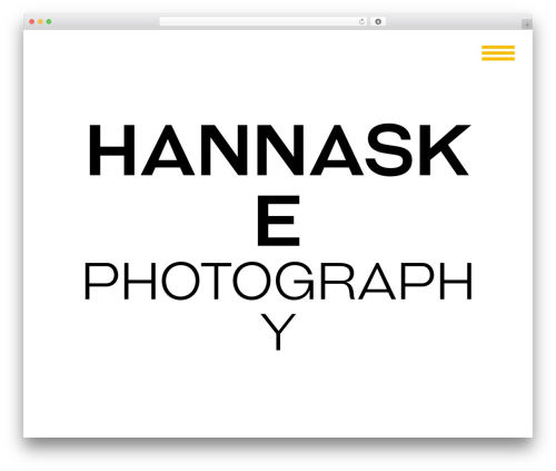 Toolbox WordPress theme image - hannaske.com