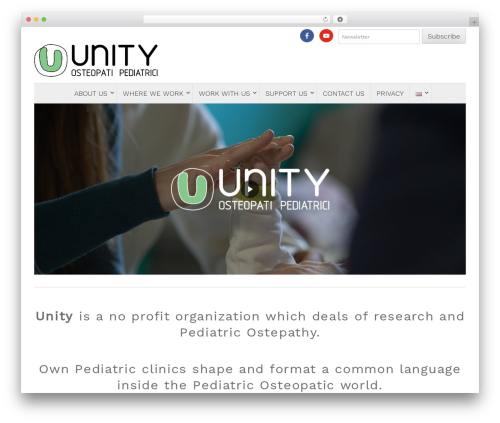 Unity WP theme - unityop.org