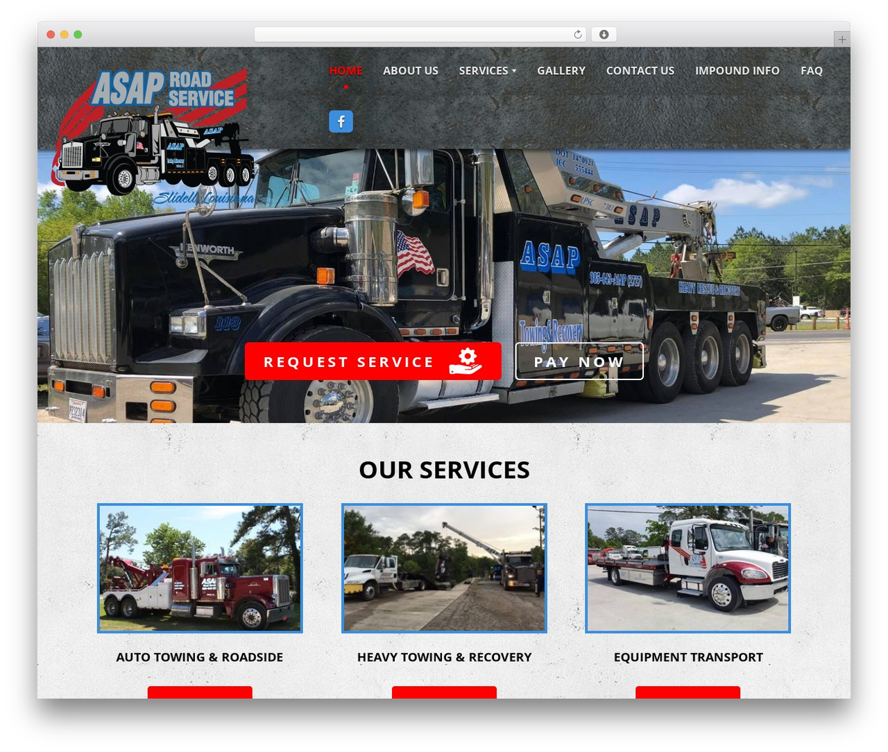 WordPress theme Beaver Builder Theme - asaproadservice.com