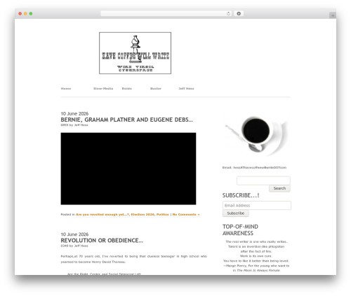 WordPress theme Simply Basic - havecoffeewillwrite.com