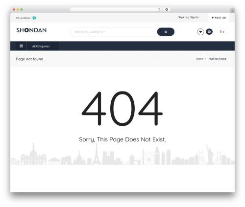 adforest WordPress theme - shondan.com