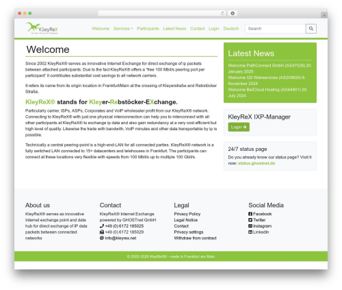 bootScore 5 WordPress theme design - kleyrex.net bootScore 5 WordPress theme design - kleyrex.net