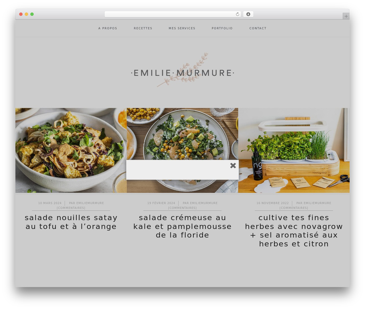 Cookd Pro Theme theme WordPress - emiliemurmure.com Cookd Pro Theme theme WordPress - emiliemurmure.com