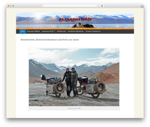 Expound theme WordPress - emmenreiter.de
