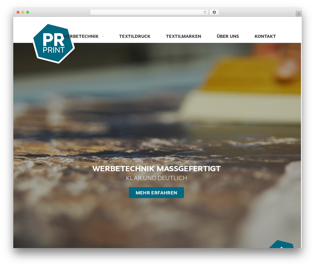 Mustersite WordPress theme - pr-print.ch Mustersite WordPress theme - pr-print.ch