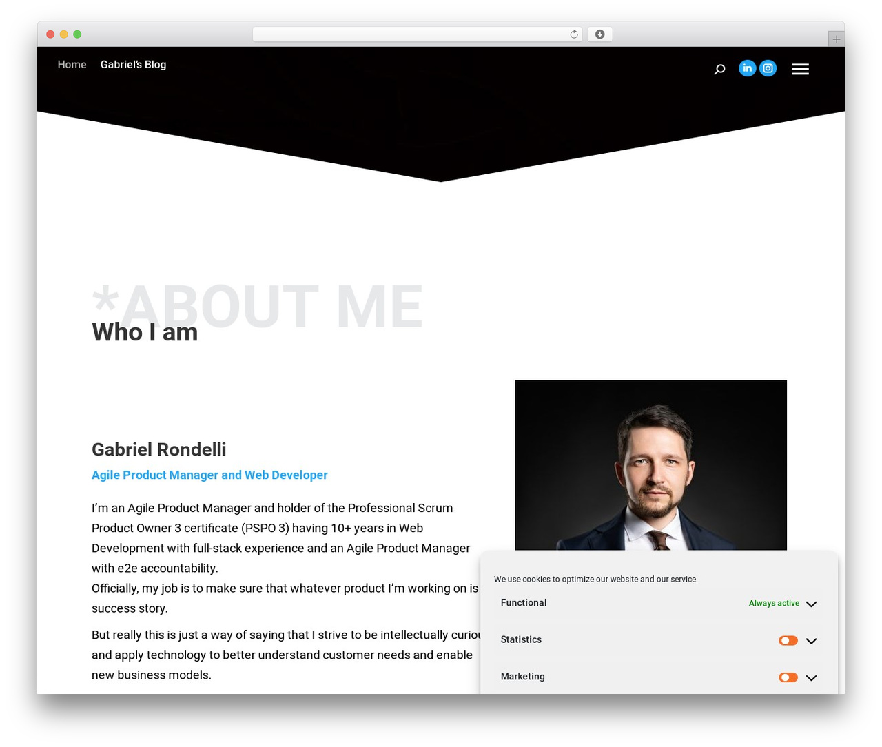The7 theme WordPress - gabrielrondelli.com The7 theme WordPress - gabrielrondelli.com