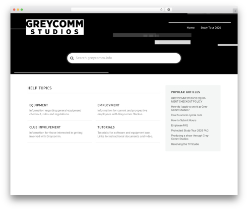 Theme WordPress KnowAll - greycomm.info