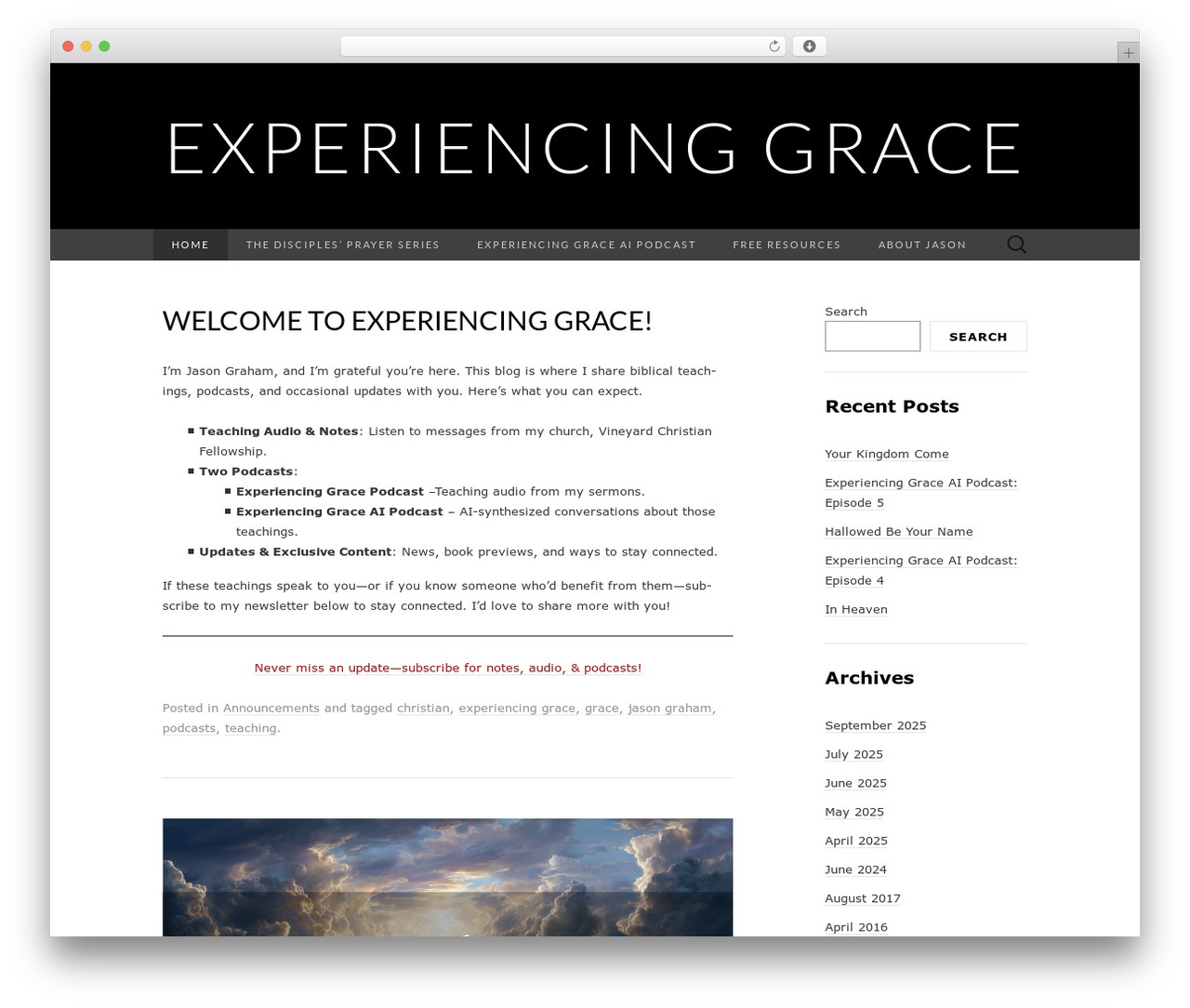 Theme WordPress Suits - experiencinggrace.com Theme WordPress Suits - experiencinggrace.com