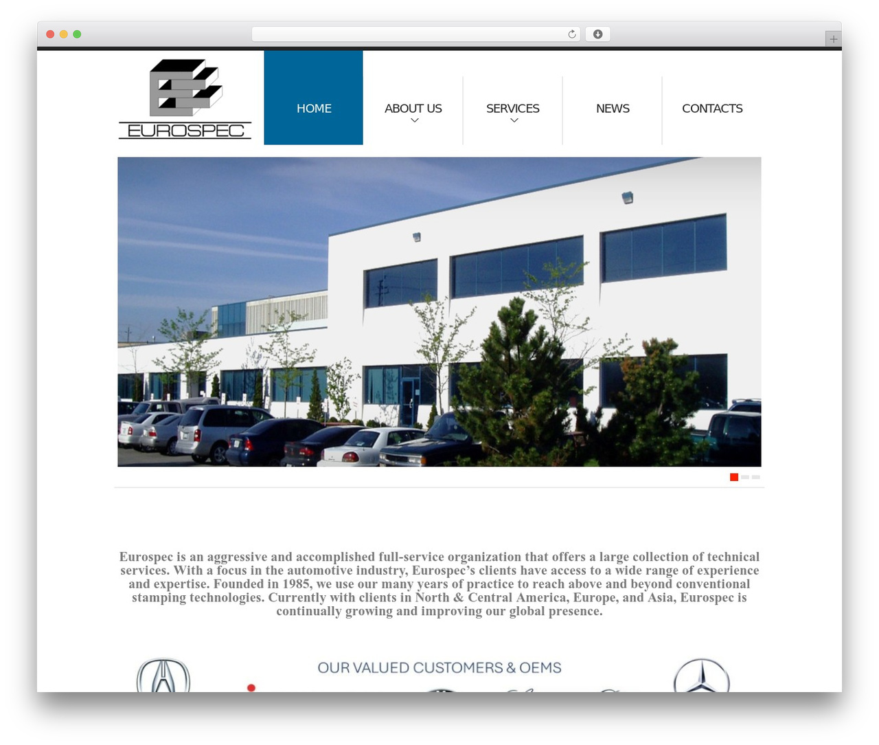 theme1763 WordPress theme - eurospectooling.com