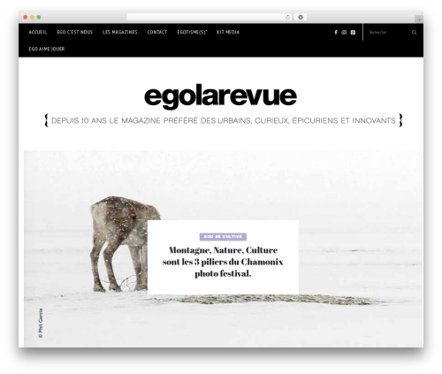 WordPress theme Ailsa - egolarevue.com