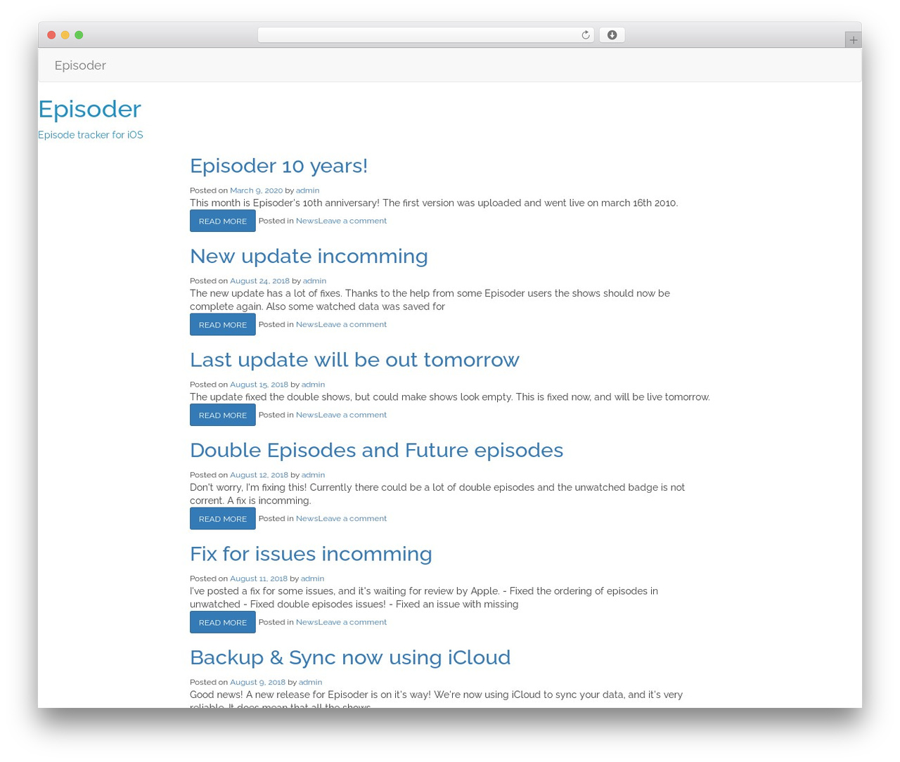 WordPress theme Nimble - episoder.tv WordPress theme Nimble - episoder.tv