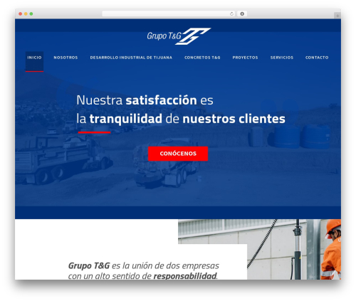 WordPress theme Proyecto - grupotyg.com