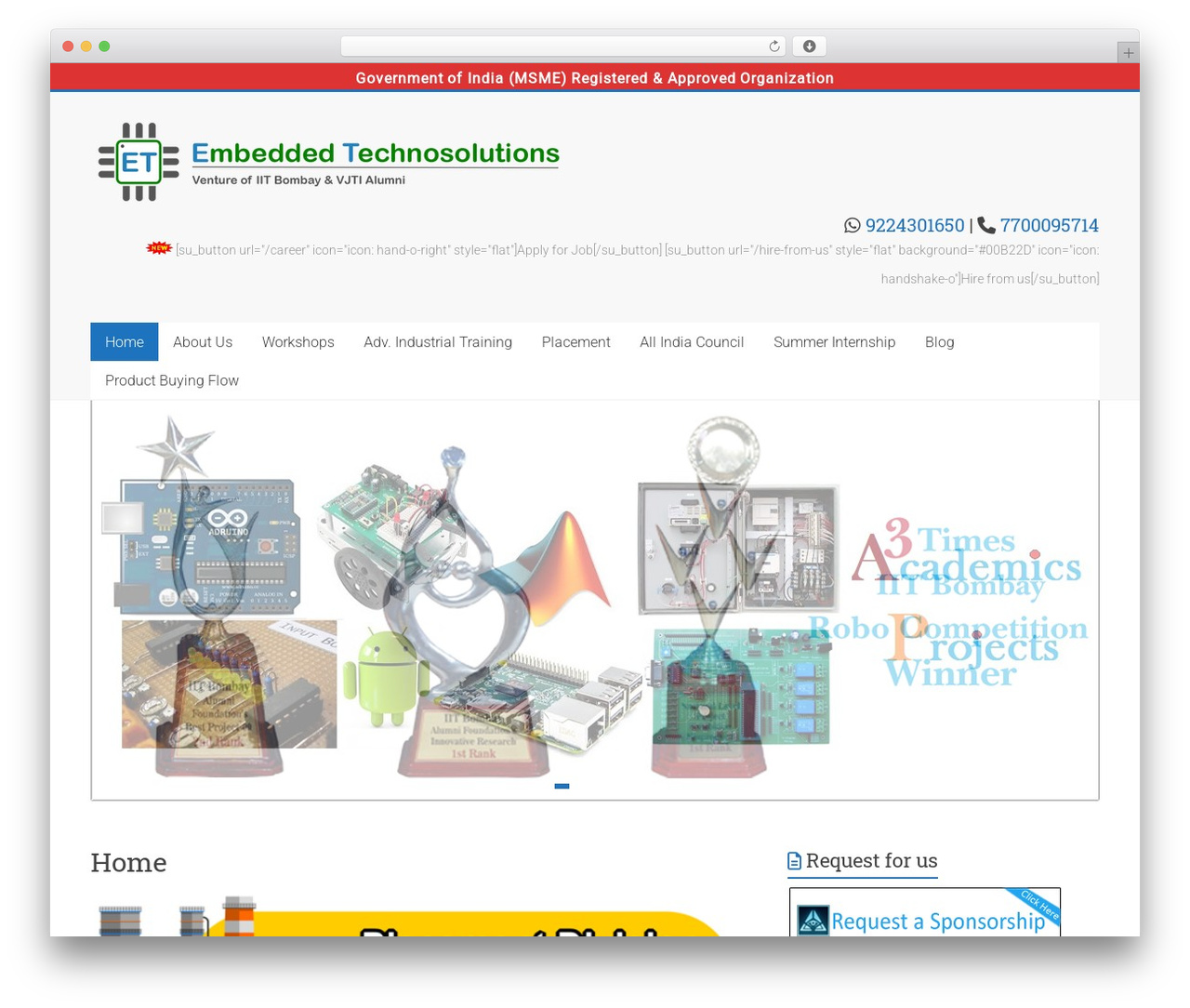 Accelerate theme WordPress - embeddedtechnosolutions.com Accelerate theme WordPress - embeddedtechnosolutions.com