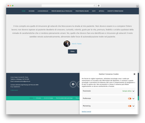 Best WordPress theme BootFrame - www.marassobrandonepsicologa.it Best WordPress theme BootFrame - www.marassobrandonepsicologa.it