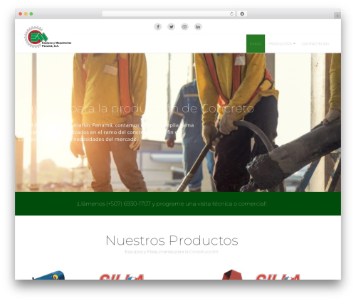 Customify best WordPress theme - empanama.com