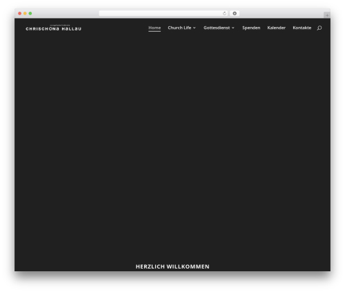 Advanced sermons pro WordPress plugin - chrischona-hallau.ch