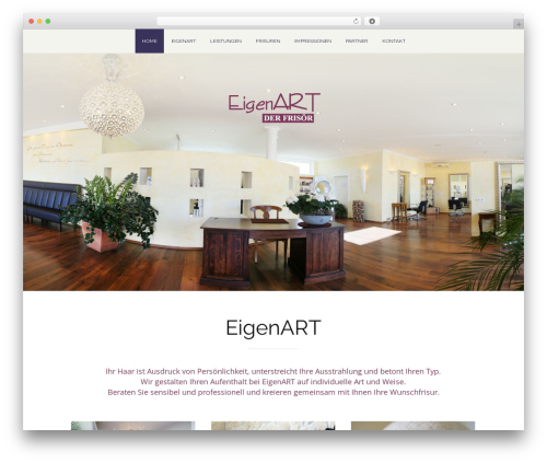 Flatty 7 WordPress Theme WP theme - eigenart-der-frisoer.de