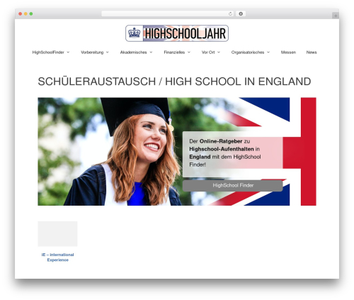 GeneratePress theme WordPress - highschooljahr-england.de