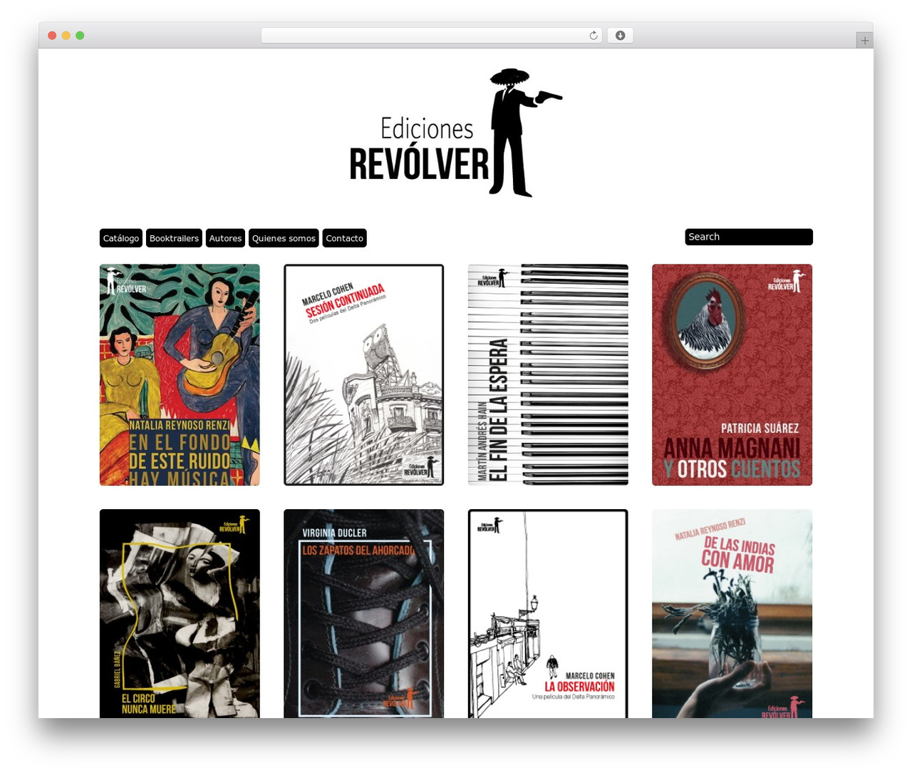 Grid Theme Responsive WordPress theme - edicionesrevolver.com