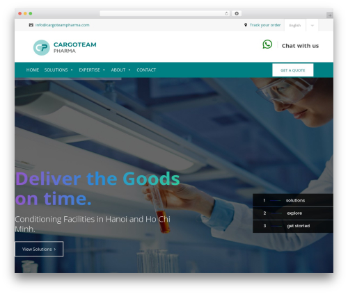 WPCargo Track & Trace (wpcargo) free WordPress plugin - cargoteampharma.com