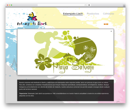 Full screen background images WordPress plugin - estampatsllach.com